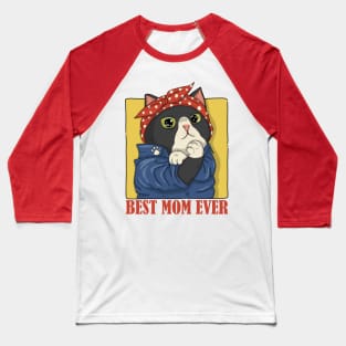 Best Mom Ever Baseball T-Shirt